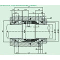 Sello mecánico estándar para pumpe (HBB803)